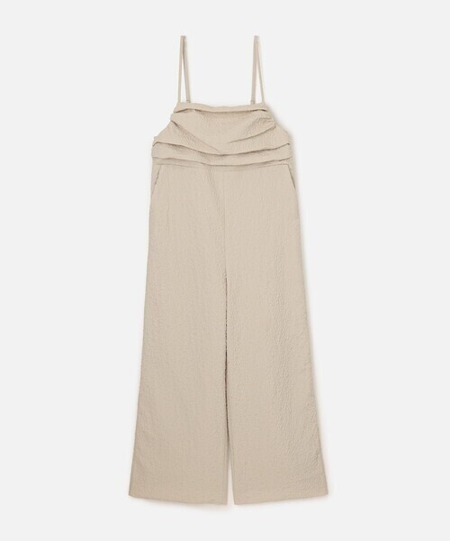 LOULOU WILLOUGHBY エンボスサロペット
