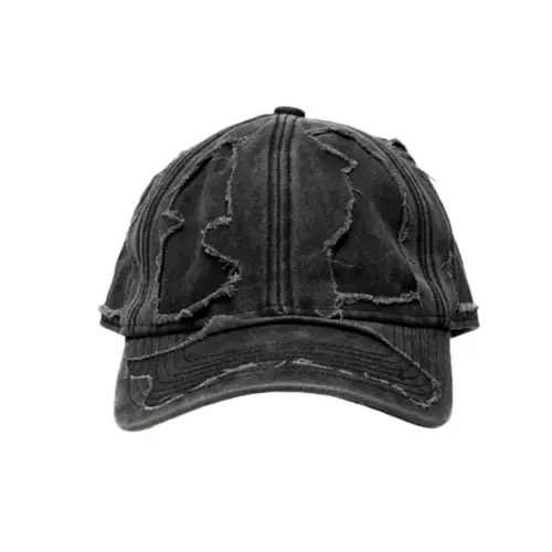 VETEMENTS DESTROYED LOGO CAP
