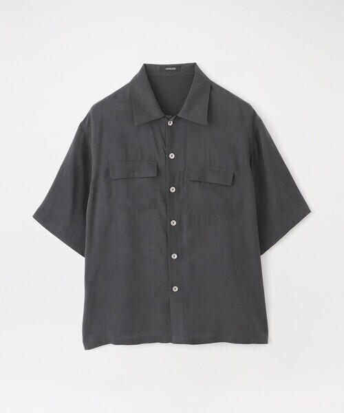 LOVELESS キュプラフィブリルハーフスリーブCPOシャツ