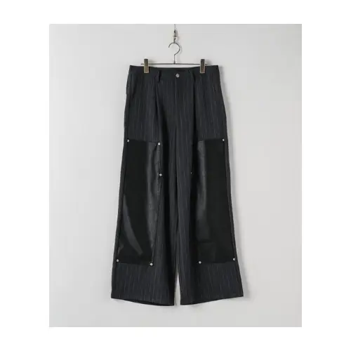 Casper John Double knee flare slacks