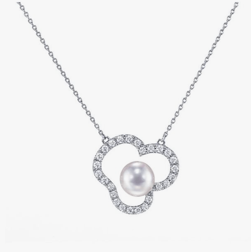 TASAKI チャンツ シグネチャー ダイヤモンド パヴェ ネックレス
