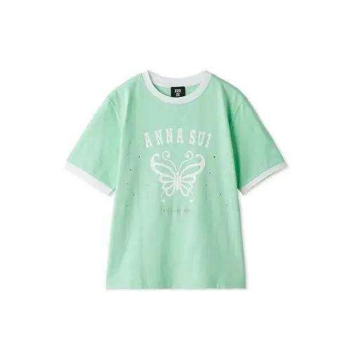 LILY BROWN バタフライリンガーストーンTシャツ