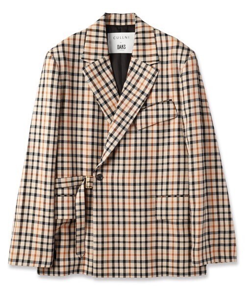 CULLNI CULLNI for DAKS LONDON Tie Locken Jacket