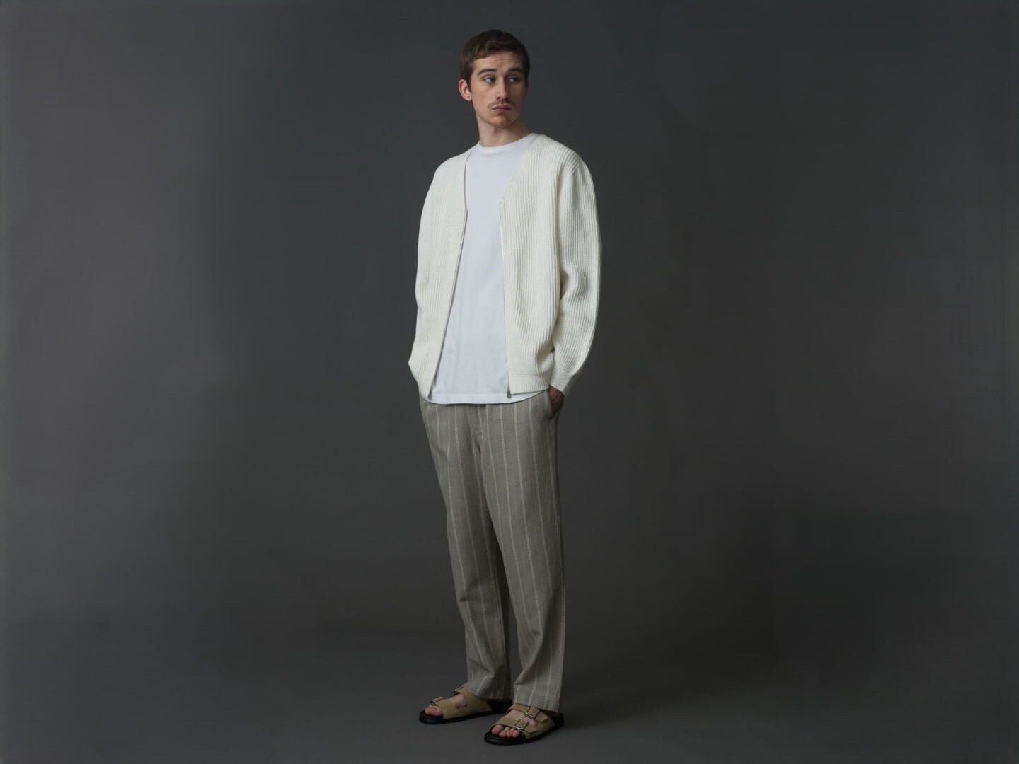 Ron Herman Sally Fox Stripe Easy Pants