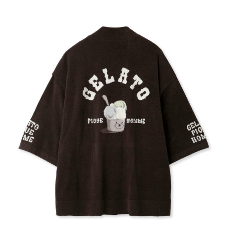 GELATO PIQUE HOMME 【HOMME】ベアジャガード甚平