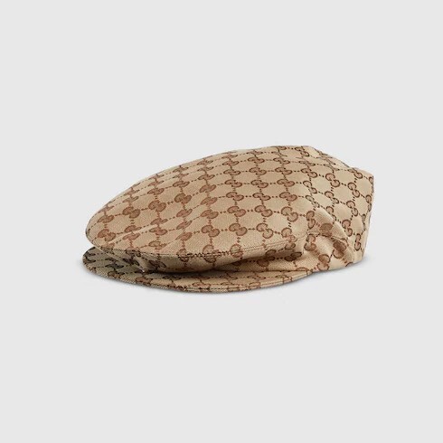 GUCCI オリジナルGGキャンバス フラットキャップ