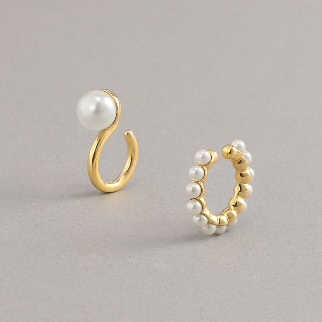 Plus Vendome PEARL_イヤーカフ セット