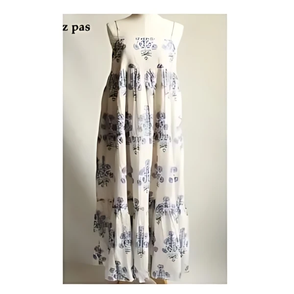 ne Quittez pas cotton jqd marigold print cami dress