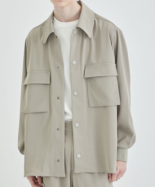 UJOH STUDIOUS別注 Rib Shirts Blouson