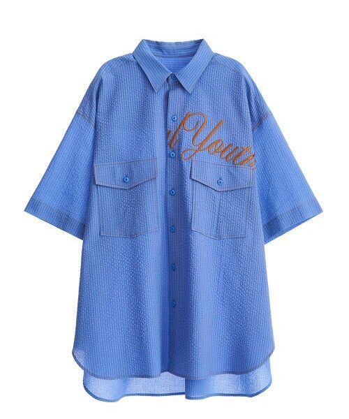 FROM ARLES Oversize Short-sleeved Shirt
