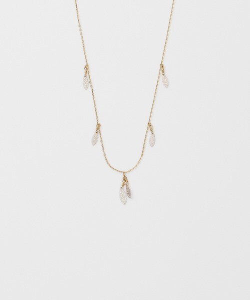 agete K10／シルバーネックレス