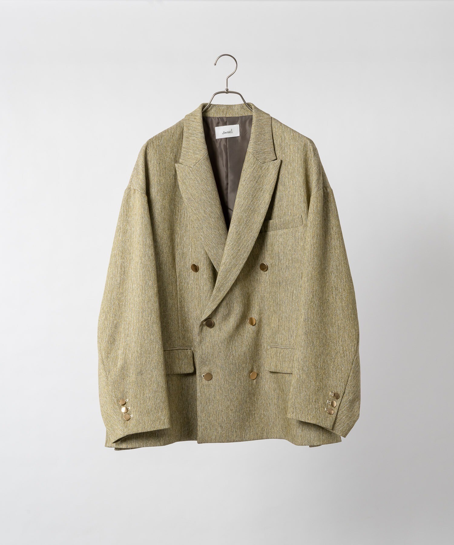 soerte Oversize 6B assort blazer / オーバーサイズ6ボタンアソートブレザー