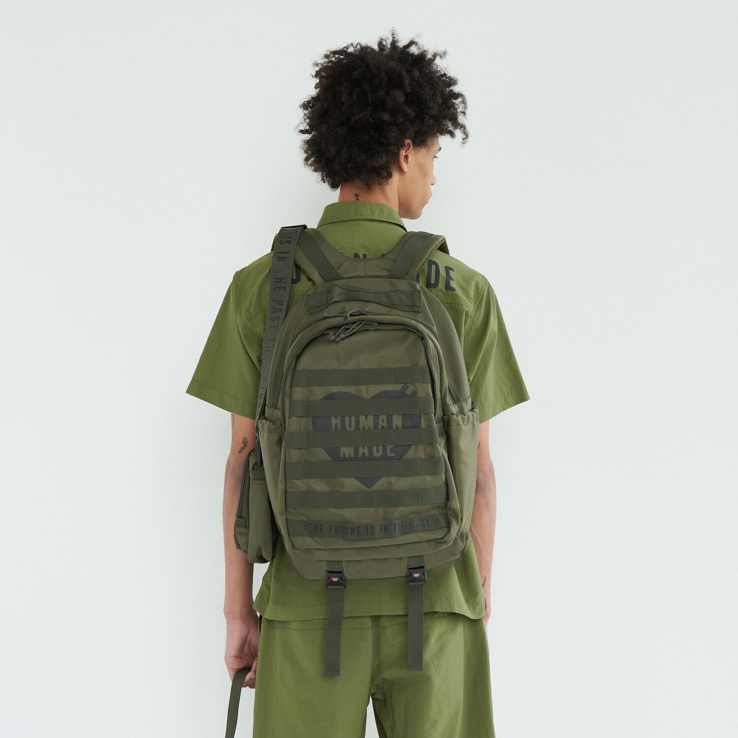 HUMAN MADE MILITARY BACKPACK