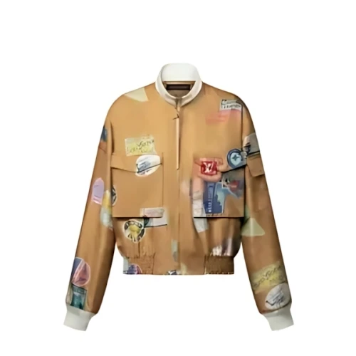 LOUIS VUITTON トラベルパッチ ボンバージャケット