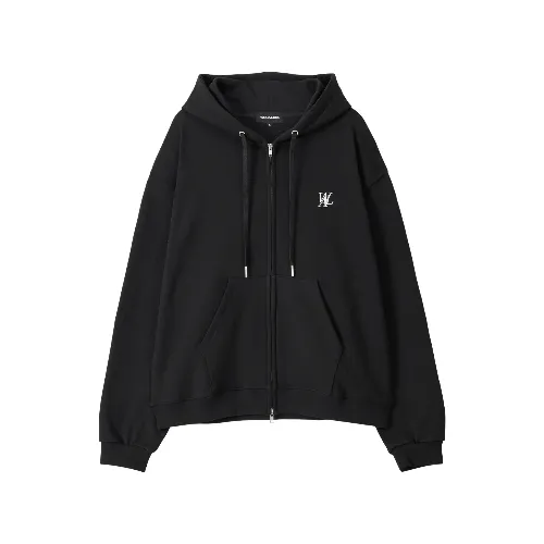 WOOALONG Signature hood zip-up