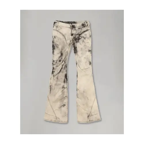 LOADINGROOM Draped Flare Jeans