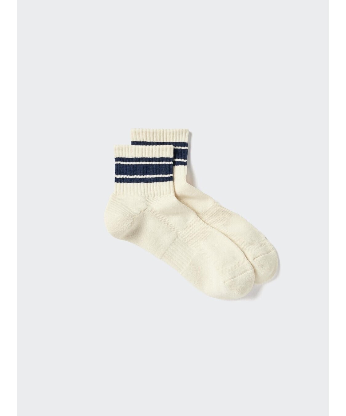 UNIQLO スポーツハーフソックス/パイルライン