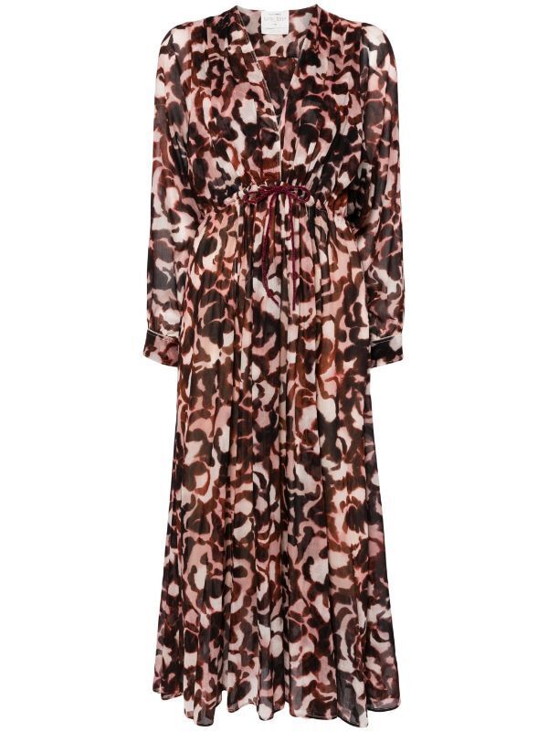 Forte Forte rose-alchemy-printed maxi dress