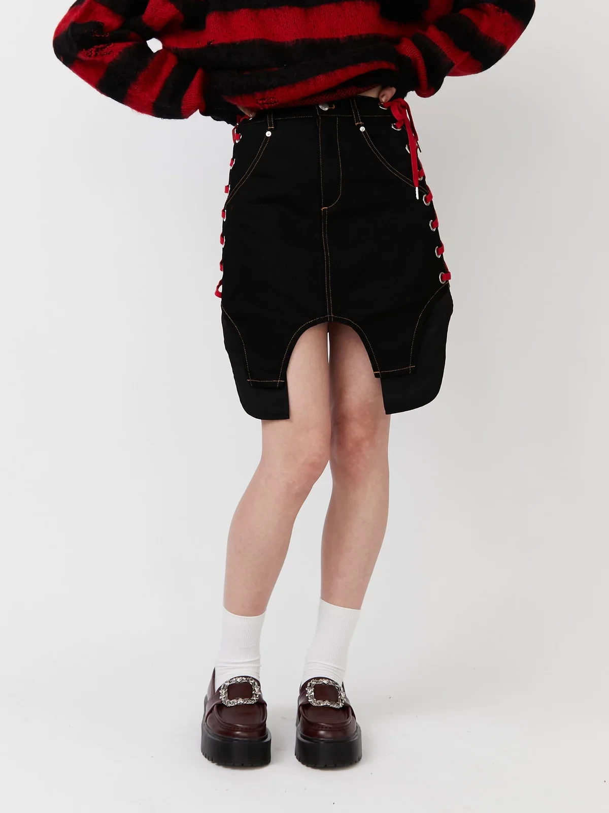PAMEO POSE MICRO MINISKIRT