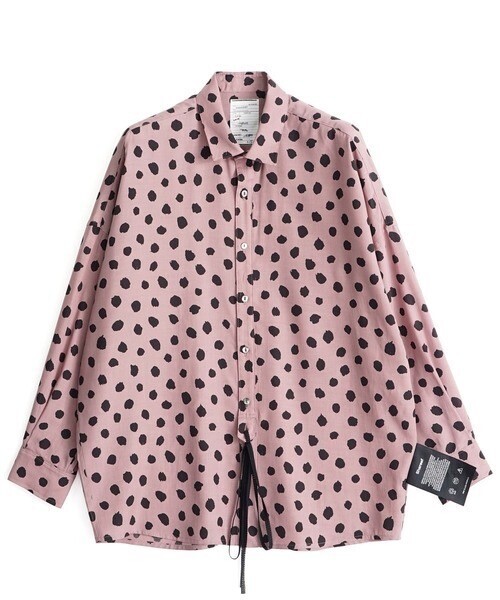 SHAREEF DOT PATTERN L/S SHIRTS