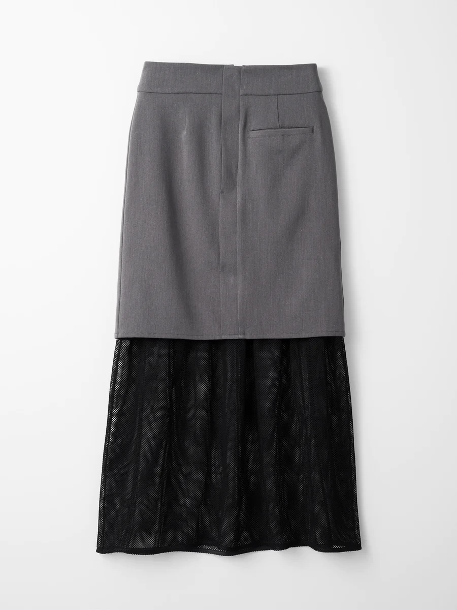 led.tokyo MESH MERMAID LONG SKIRT