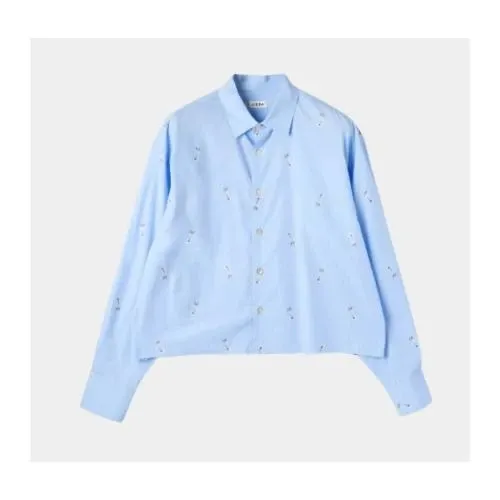 JieDa BONE FLOWER SHORT SHIRT