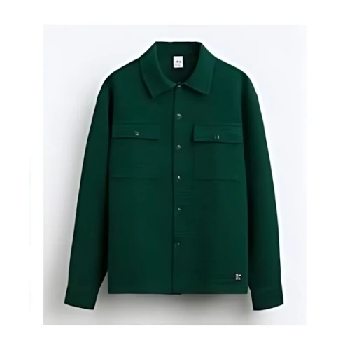 ZARA WAFFLE WEAVE OVERSHIRT
