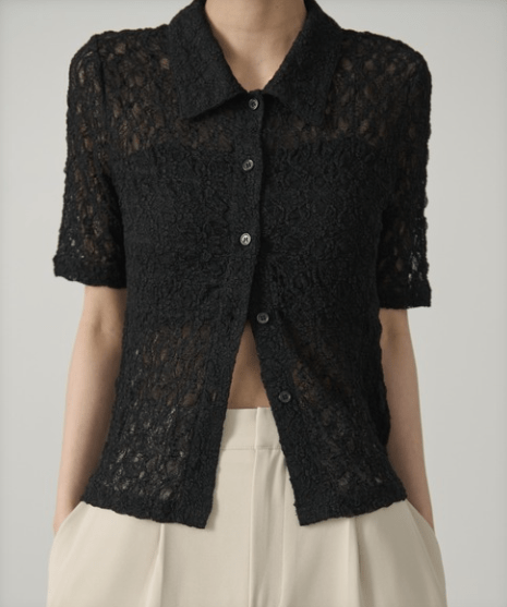 AIC. レースポロトップス