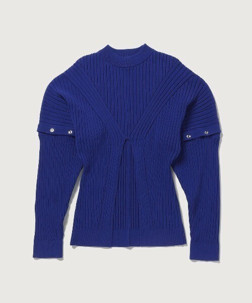 JOSE MOON 2WAY SLIT KNIT PULLOVER