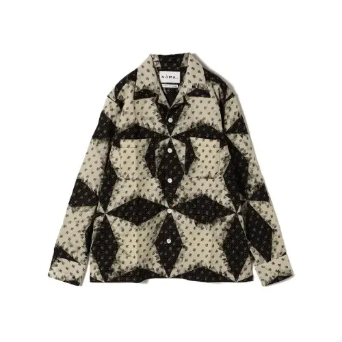 NOMA t.d. Flannel Open Collar Shirt