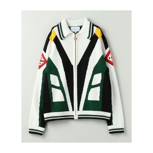 CASABLANCA Casa Racing Knit Jacket