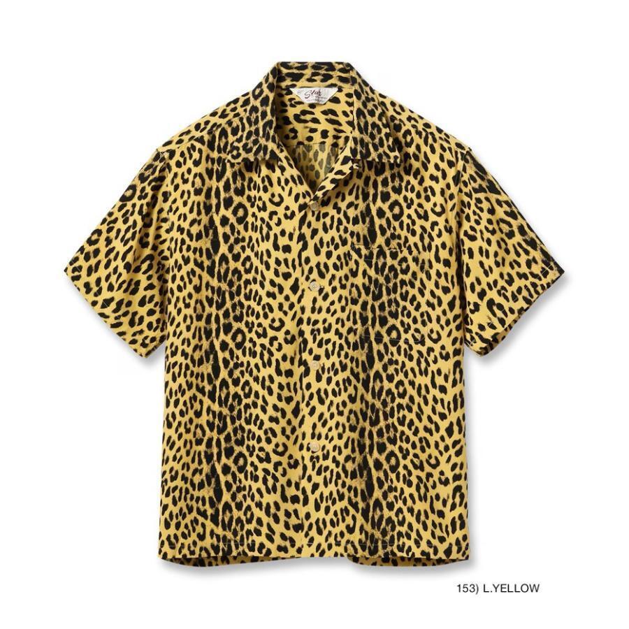 SUN SURF “LEOPARD” STAR OF HOLLY WOOD HIGH DENSITY RAYON OPEN SHIRT