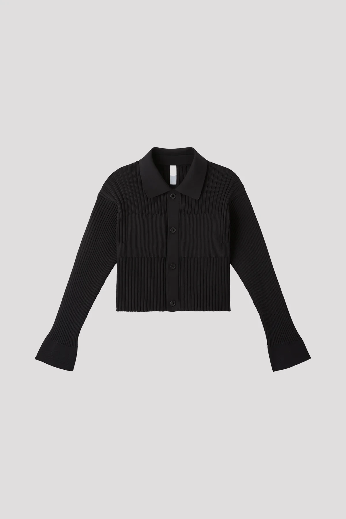 CFCL FLUTED CROPPED SHIRT CARDIGAN