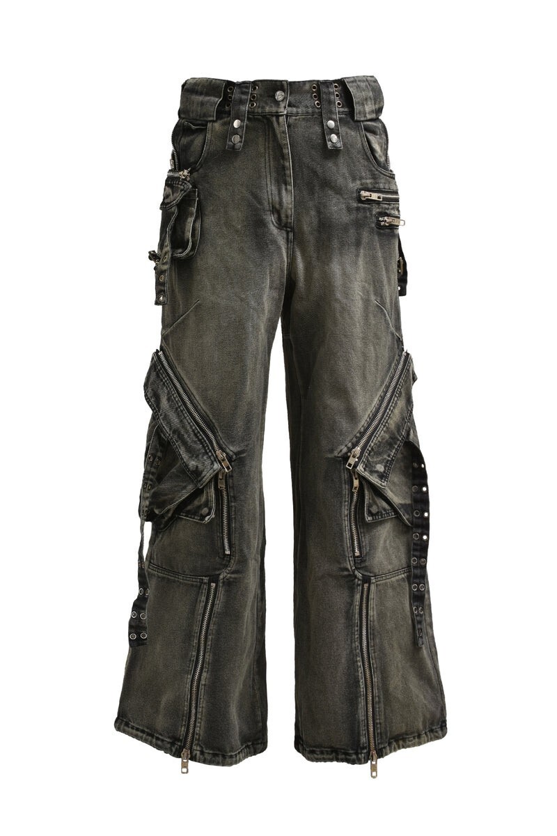 NO/FAITH STUDIOS CARGO DENIM PANTS