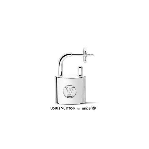 LOUIS VUITTON ピアス シルバー･ロックイット