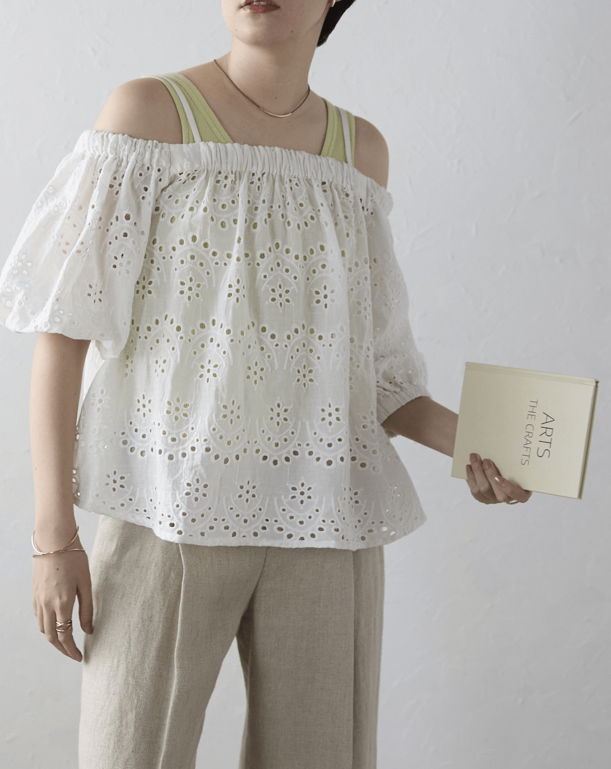 SOTT Indian cut work off shoulder blouse　インドカットワークオフショルブラウス