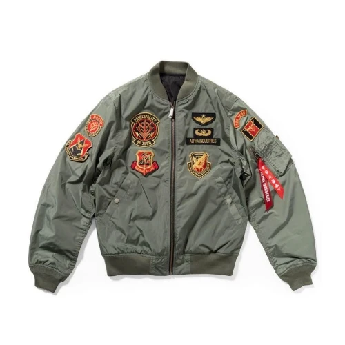 ALPHA INDUSTRIES STRICT-G × ALPHA LIGHT MA-1 『機動戦士ガンダム』 一年戦争史 ”ジオン軍”モデル