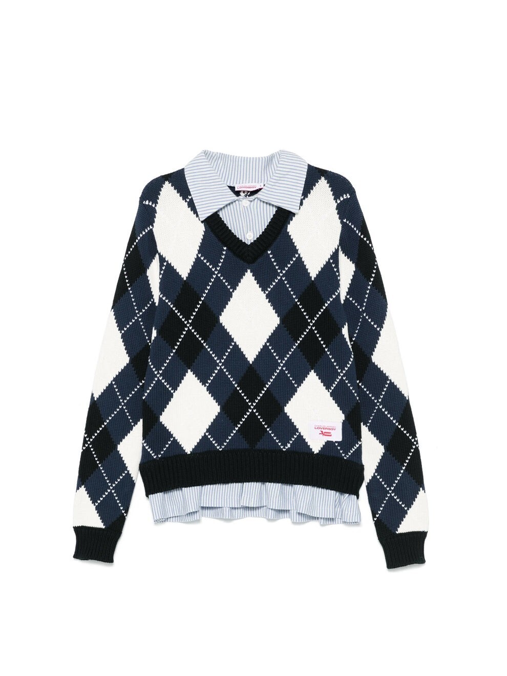 CHARLES JEFFREY LOVERBOY Smart jumper / BLUE