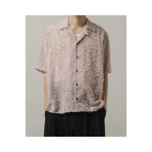 Casper John Fringe sheer shirts