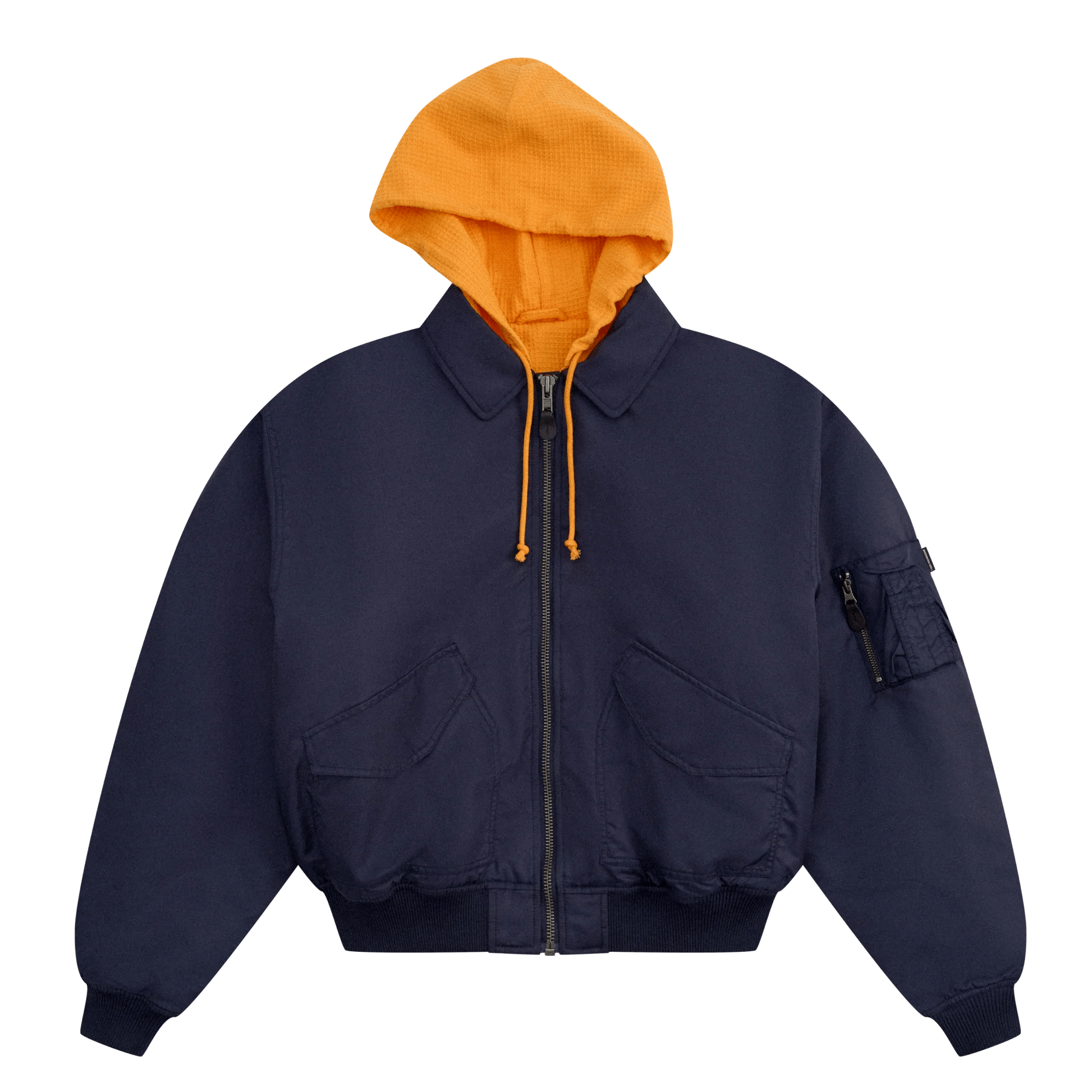 GOSHA RUBCHINSKIY Hooded Bomber Jacket
