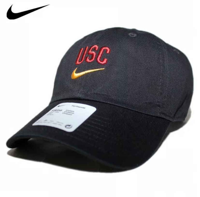 NIKE NCAA HERITAGE 86 WORDMARK STRAPBACK CAP H86 USC TROJANS