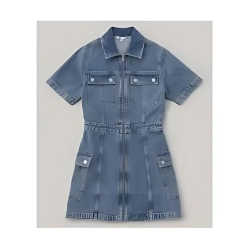 Tommy Jeans ユーティリティジップデニムワンピース