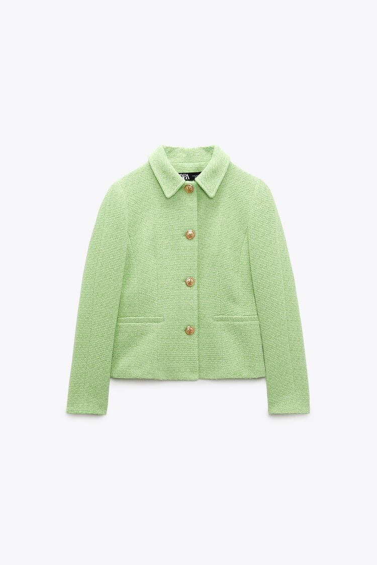 ZARA ストラクチャータイトフィットブレザー