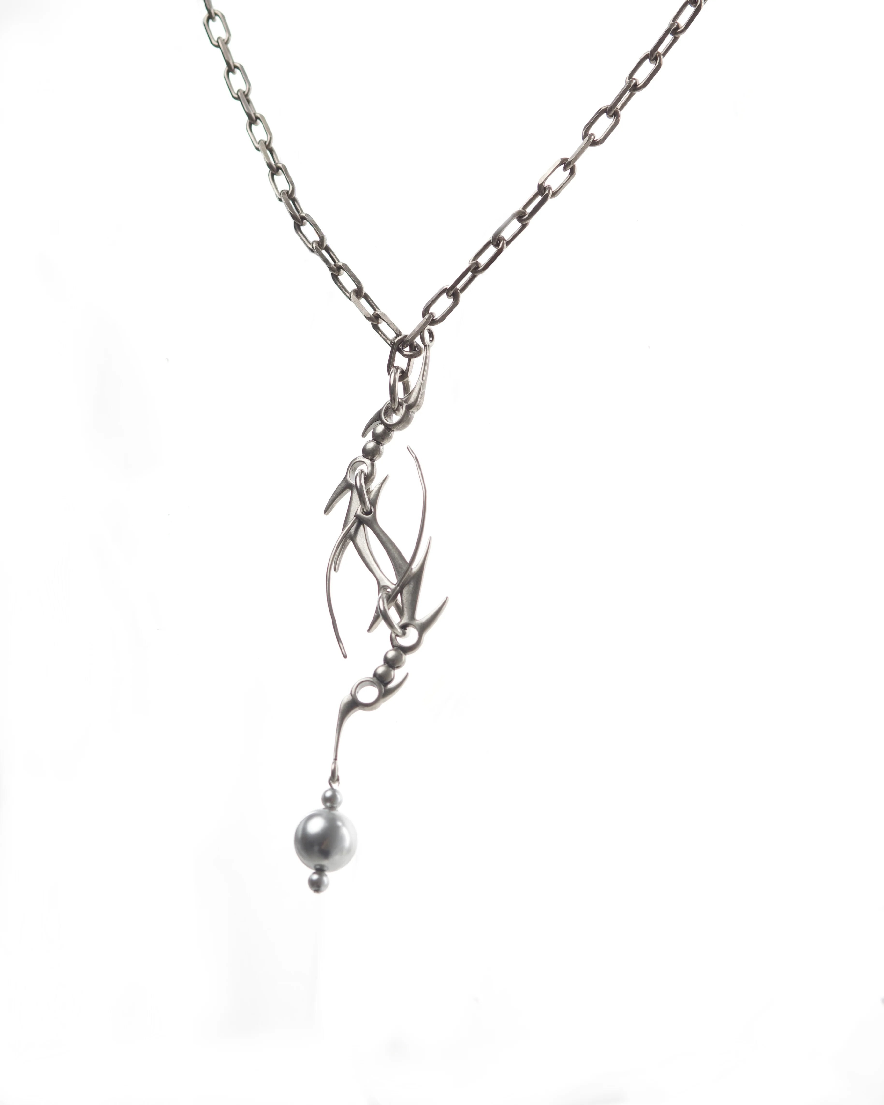 IIIMIII IIIMIII BlackPaintingII Chain Necklace3
