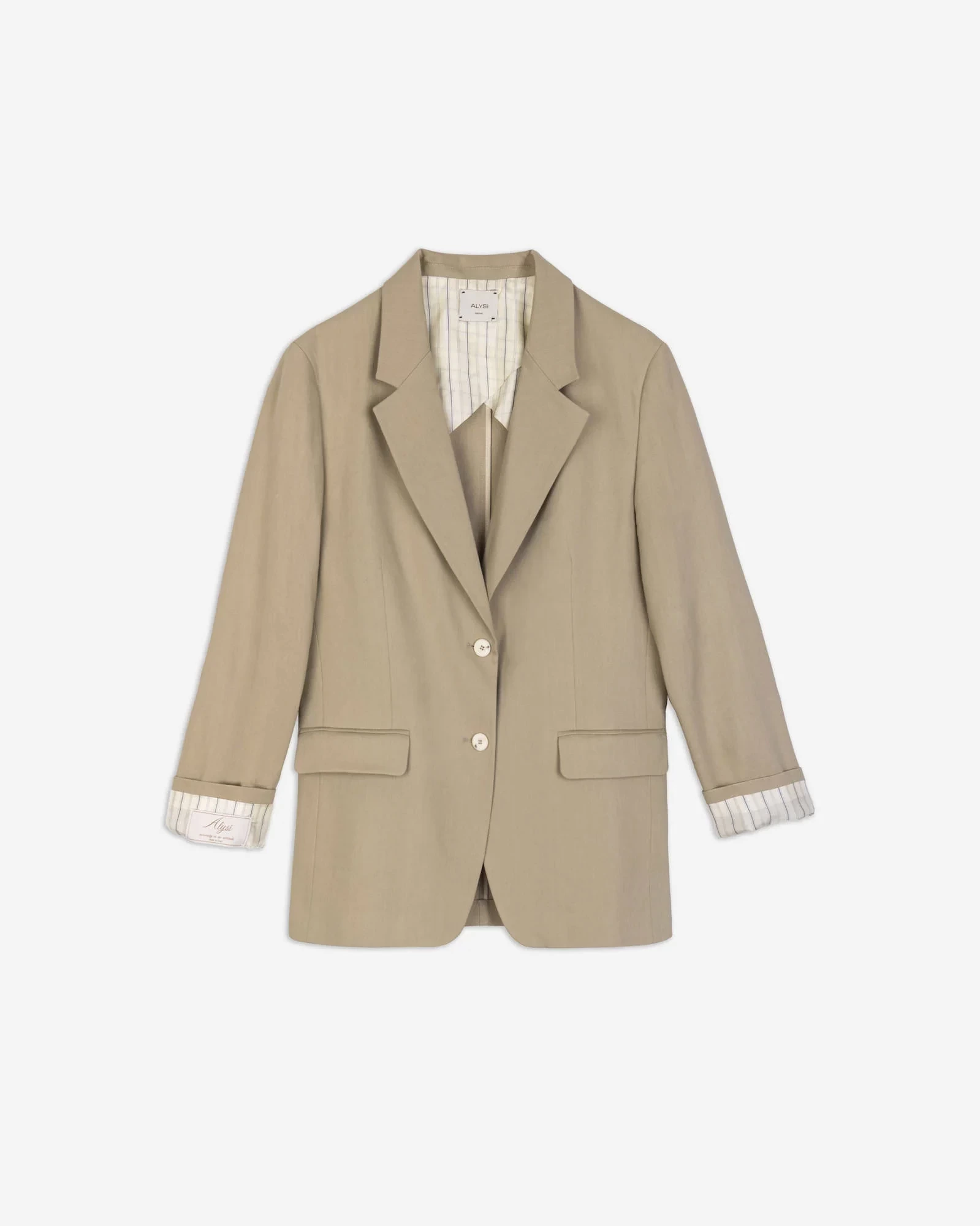 ALYSI TAILORED LINEN BLAZER