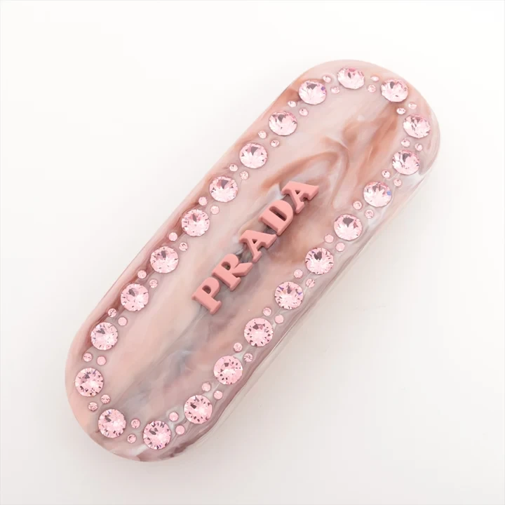 PRADA ロゴ バレッタ