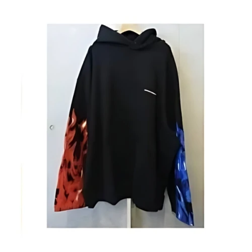 TENDER PERSON Flame Pettern Hoodie