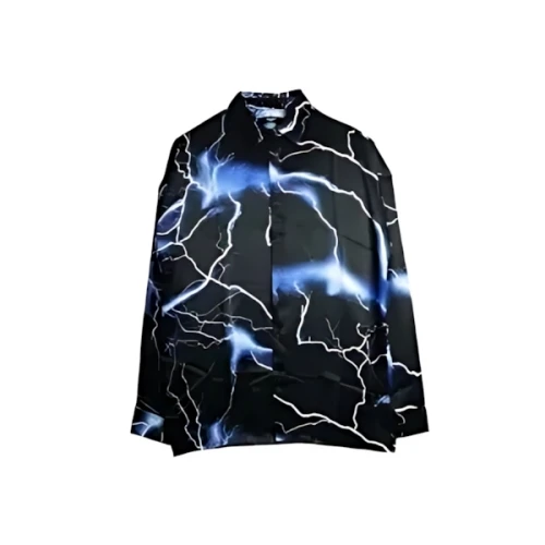 Jaded London Lightning Print L/S Shirt