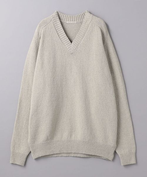 UNITED ARROWS ブークレ Vネック ニット