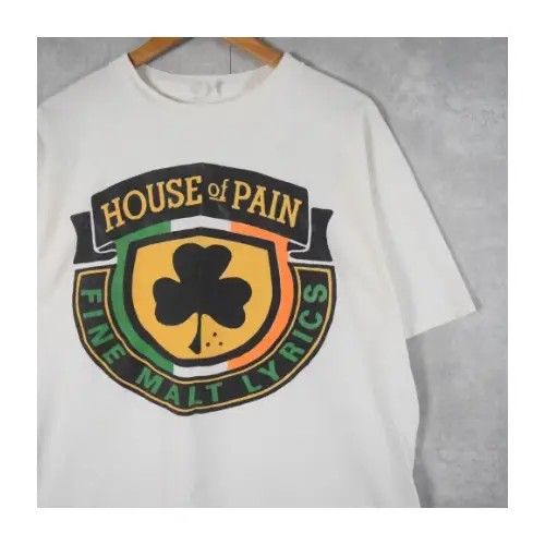 VINTAGE 90's HOUSE OF PAIN FINE MALT LYRICS ヒップホップTシャツ